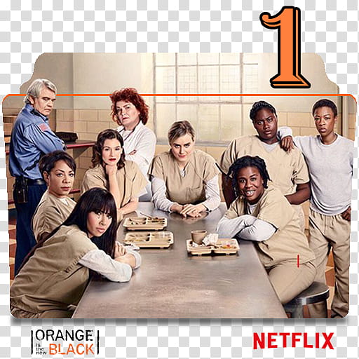 Orange Is The New Black series and season icons, Orange Is The New Black S ( transparent background PNG clipart