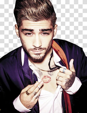 Zayn Malik, One Direction member showing tattoo transparent background PNG clipart thumbnail
