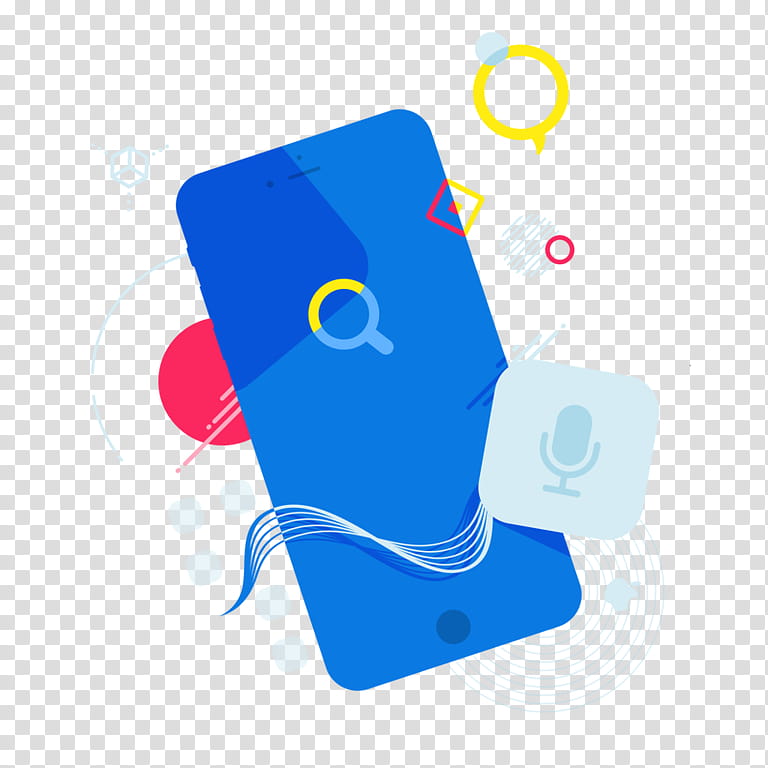 Mobile Logo, Computer, Homepod, Android, Siri, Mobile Phones, Airplay, Blue transparent background PNG clipart