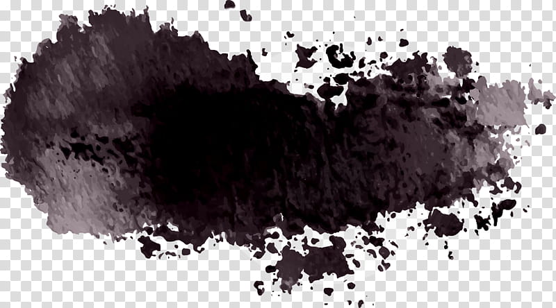 Painting Brush, Inkstick, Ink Brush, Ink Wash Painting, Chinese Calligraphy, Black And White
, Soil, Sky transparent background PNG clipart