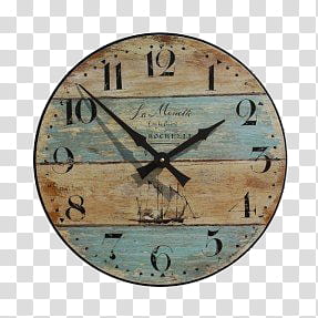 Clocks ColdLove, round brown wall clock transparent background PNG clipart