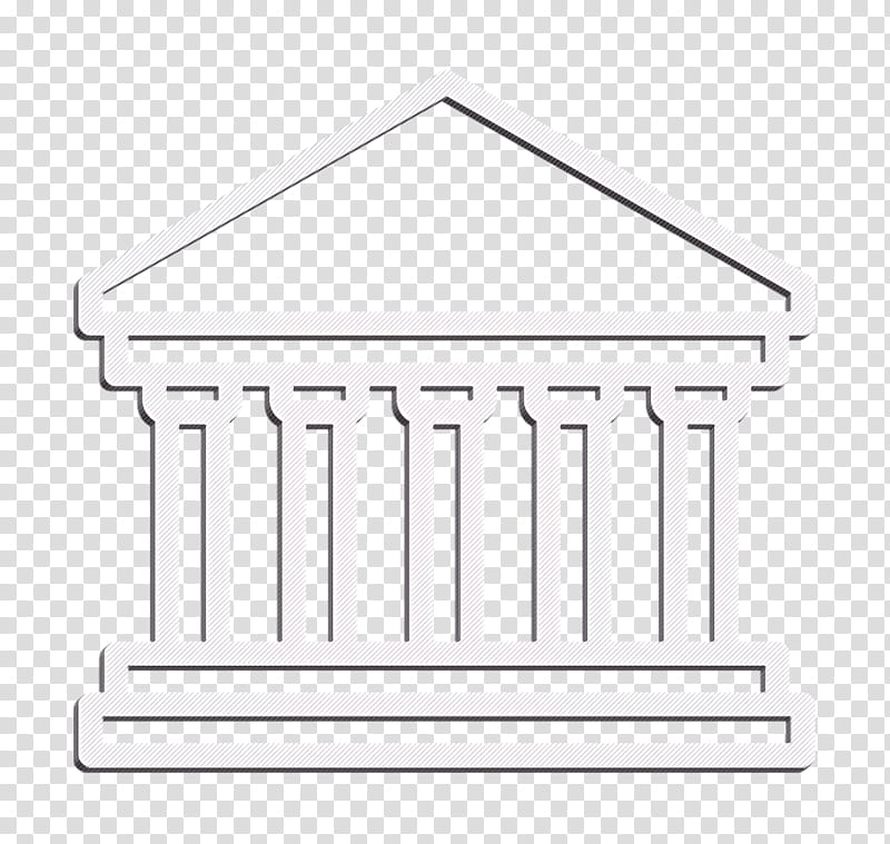 Courthouse icon Law icon Justice icon, Column, Ancient Greek Temple, Landmark, Ancient Roman Architecture, Roman Temple, Classical Architecture, Logo transparent background PNG clipart