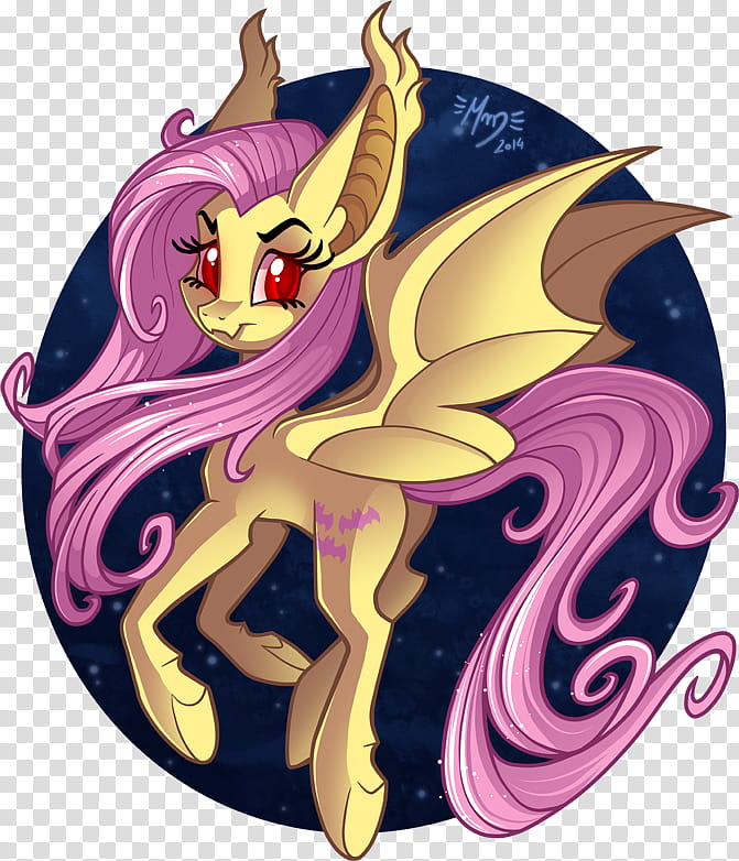 Flutterbat T shirt design, brown and pink pony art transparent background PNG clipart