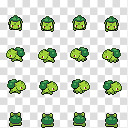 bulbasaur sprite sheet