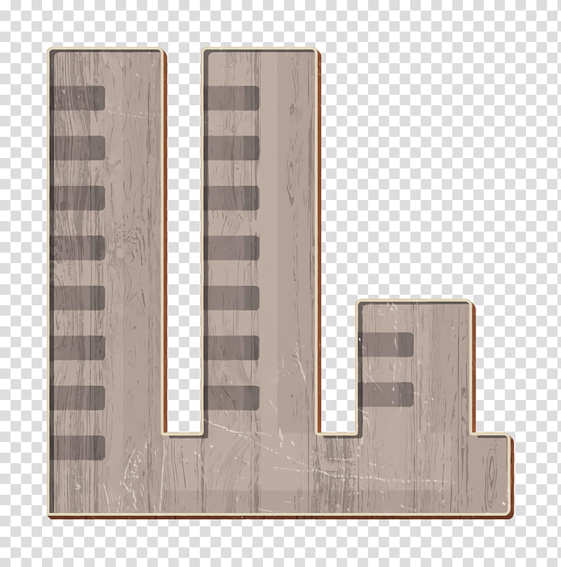 Overpopulation icon Urban icon Climate Change icon, Wood, Beige, Wall, Architecture, Rectangle, Shelf, Floor transparent background PNG clipart