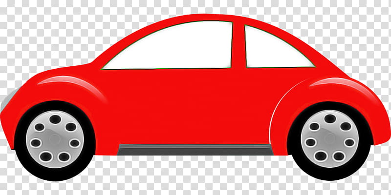 City car, Vehicle Door, Red, Volkswagen New Beetle, Model Car, Compact Car, Rim, Automotive Wheel System transparent background PNG clipart
