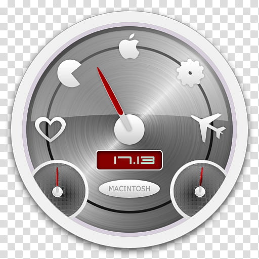 Dashboard minimamente, Macintosh speedtest transparent background PNG clipart
