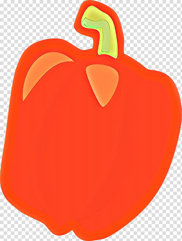 Orange, Cartoon, Bell Pepper, Red, Bell Peppers And Chili Peppers, Capsicum, Plant, Vegetable transparent background PNG clipart
