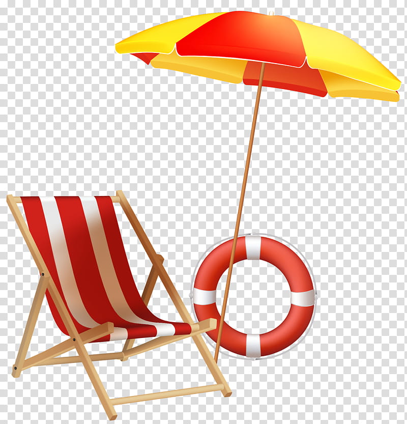 Beach, Seaside Resort, Yellow, Umbrella, Line, Chair, Table transparent background PNG clipart
