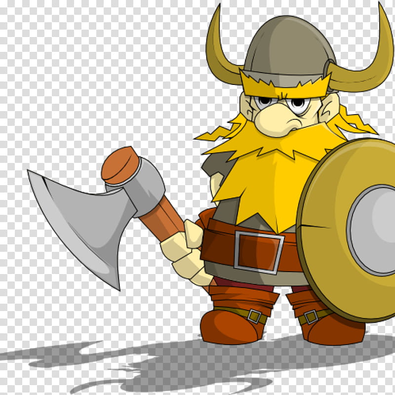 Vikings, Cartoon, Horned Helmet, Weapon, Cold Weapon transparent background PNG clipart