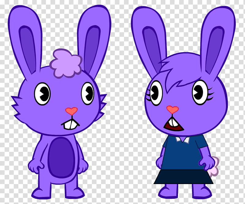 Happy Easter, Hare, Raccoon, Cuddles, Flippy, Rabbit, Drawing, Clown Car transparent background PNG clipart