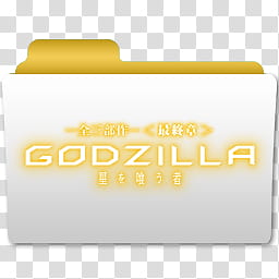 Anime Spring  Icon Folder Icon , Godzilla, Kessen Kidou Zoushoku Toshi transparent background PNG clipart