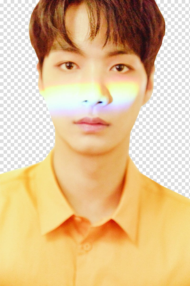 Nu est W  Boom Shakalaka s, man i n yellow button-up top transparent background PNG clipart