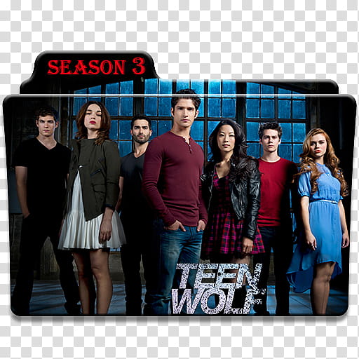 Teen Wolf seasons  to  icons, S transparent background PNG clipart