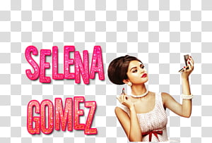 texto selena gomez transparent background PNG clipart thumbnail