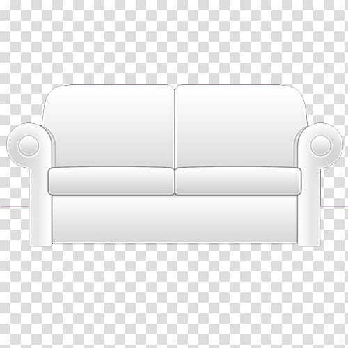 Sofa, white -seat sofa illustration transparent background PNG clipart