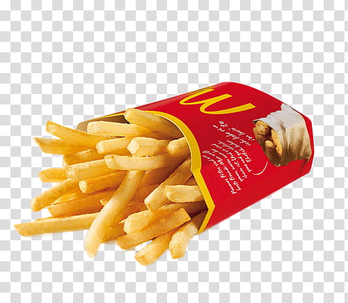 McDonald s, McDonald French fries with box transparent background PNG clipart