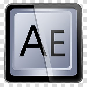 Adobe Glassian Ma Co CS, Adobe AE icon transparent background PNG clipart