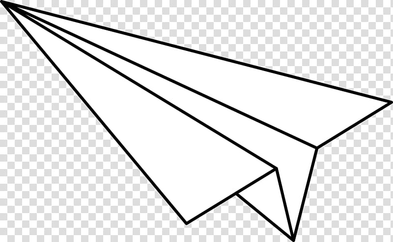Paper Airplane Drawing, Paper Plane, Aviation, Flight, Pencil, Origami, Black, Black And White transparent background PNG clipart