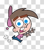 Timmy from The Fairly OddParents cartoon character transparent background PNG clipart