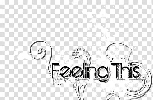 TEXT , feeling this text transparent background PNG clipart
