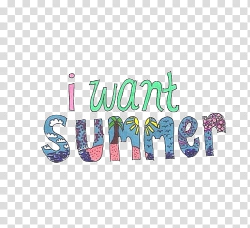 overlays, i want summer text art transparent background PNG clipart