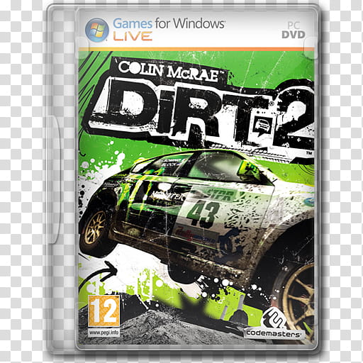 Game Icons , Colin McRae Dirt  transparent background PNG clipart