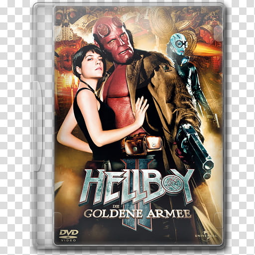 the BIG Movie Icon Collection H, Hellboy II The Golden Army transparent background PNG clipart