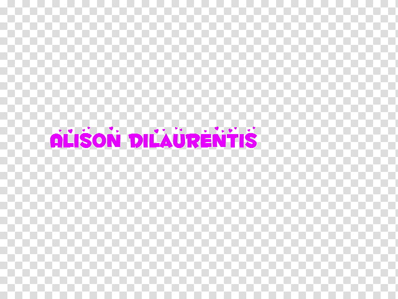 Alison Dilaurentis texto pn transparent background PNG clipart