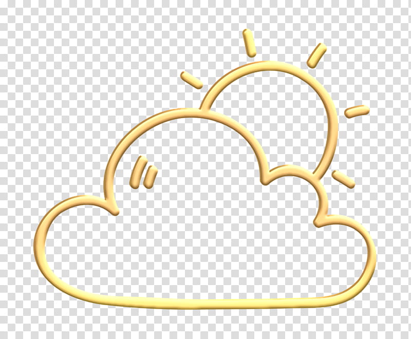 cloud icon cloudy icon forecast icon, Sun Icon, Weather Icon, Jewellery transparent background PNG clipart