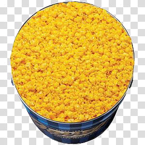 popcorn s, yellow corn with can transparent background PNG clipart