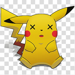 Pikachu I choose you, Unconcious icon transparent background PNG clipart