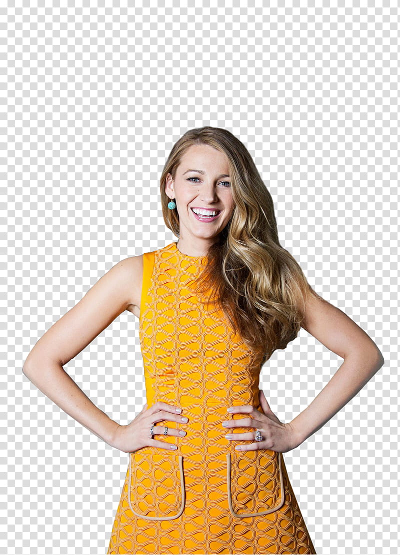 Blake Lively, confident () transparent background PNG clipart