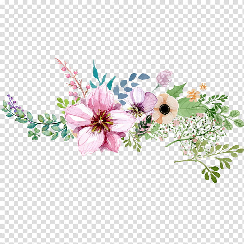 assorted-color flower illustration transparent background PNG clipart
