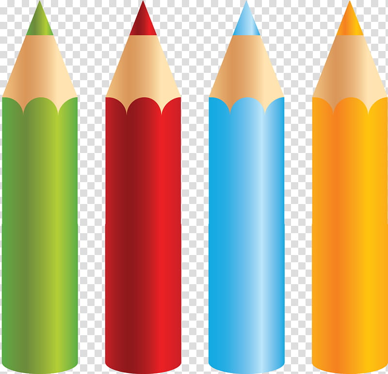 Pencil, Painting, Colored Pencil, Cylinder, Writing Implement transparent background PNG clipart