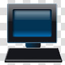 CP For Object Dock, black and blue computer desktop illustration transparent background PNG clipart