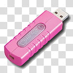 glamour ico and icons , , pink thumb drive illustration transparent background PNG clipart