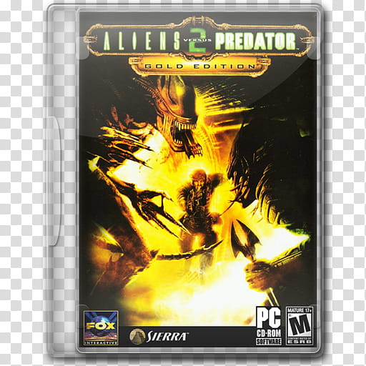 Game Icons , Aliens versus Predator  Gold Edition transparent background PNG clipart