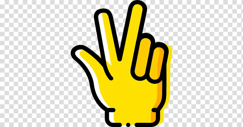 Gesture Yellow, Hand, Finger, Symbol, Pointing, Index Finger, Safety Glove, Line transparent background PNG clipart