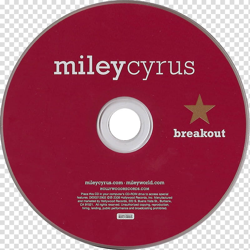 CDS, Mileycryrus Breakout disk transparent background PNG clipart