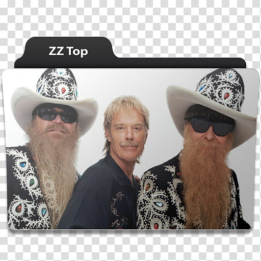 Music Folder , ZZ Top transparent background PNG clipart