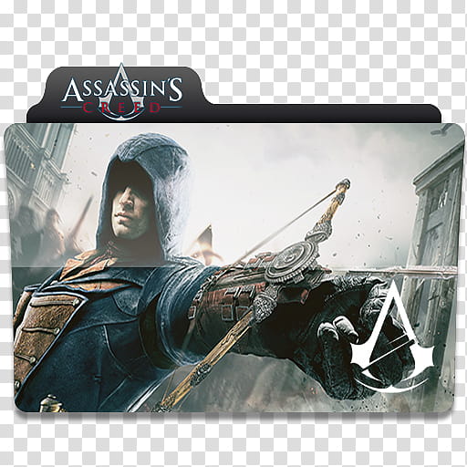 Assassin Creed Complete Collection Folder Icon, AC UNITY transparent background PNG clipart