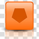 PPR Dock Icon Collection, orange transparent background PNG clipart