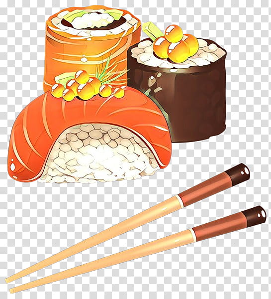 Sushi, Chopsticks, Food, Cuisine transparent background PNG clipart