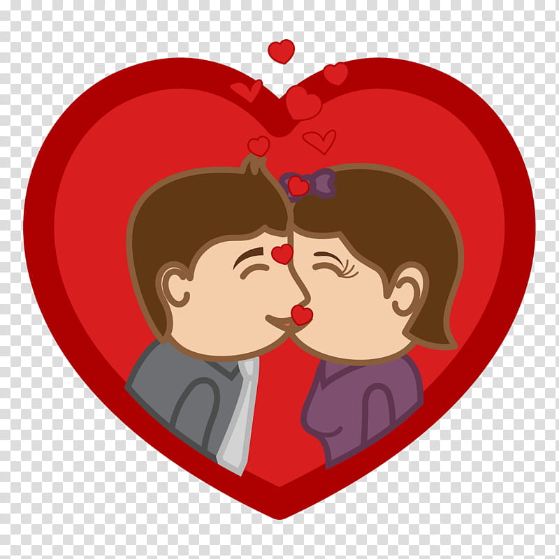 Red Christmas Ornament, Romance, Kiss, Hug, Drawing, Heart, Cartoon, Love transparent background PNG clipart