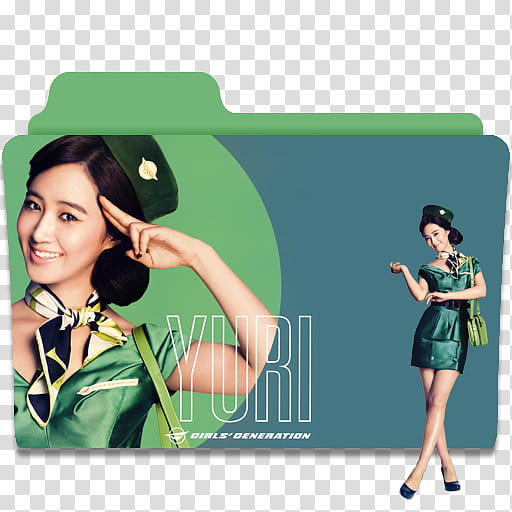 SNSD Girls and Peace Folders ICO+s, yurigp icon transparent background PNG clipart