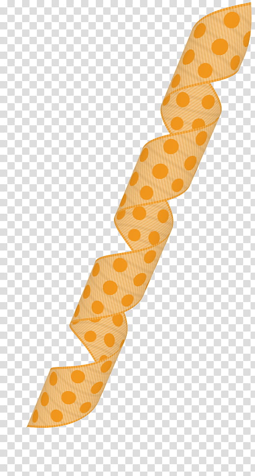 orange ribbon transparent background PNG clipart