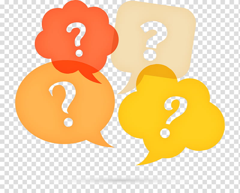 Question Mark, Rhetorical Question, QUIZ, Tag Question, Communication, Test, Orange, Yellow transparent background PNG clipart