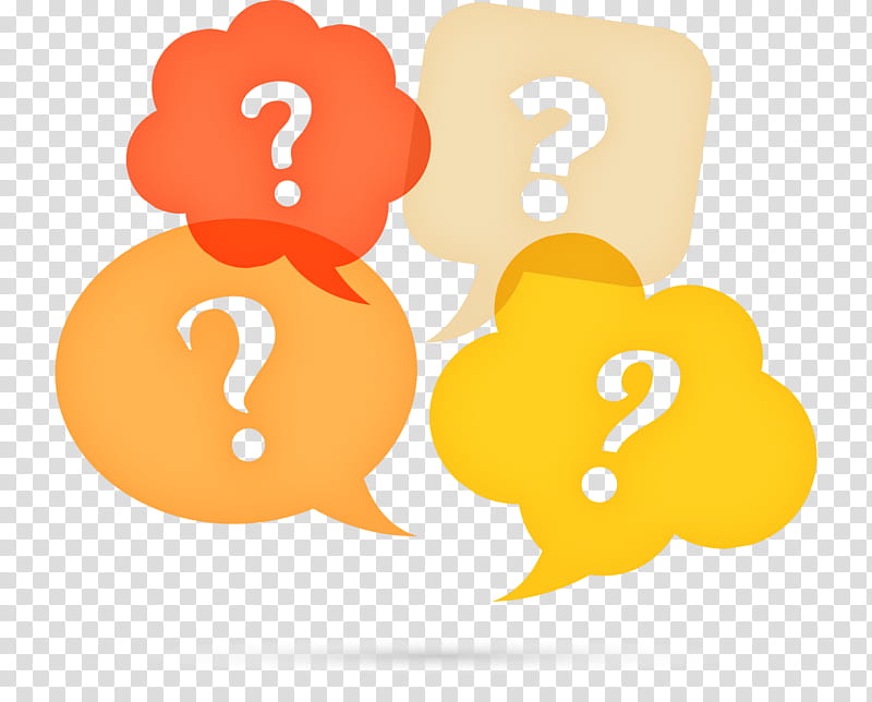 orange question mark clipart