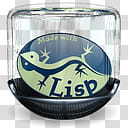 Sphere   , teal and blue Lisp logo illustration transparent background PNG clipart